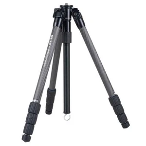 Slik PRO CF-734 4-Section Carbon Fiber Tripod,64.9" Max Height, Black #615-925 - Picture 1 of 10
