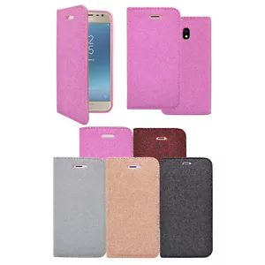 Custodia per Samsung Galaxy J5 2017 portafoglio magnetico glitter in vari colori cover - Foto 1 di 21