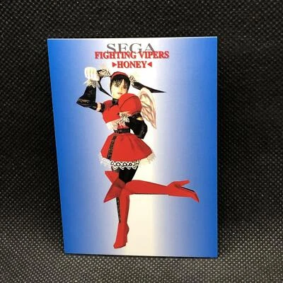 Fighting Vipers Sega Saturn No.18 Vintage Card Japanese Very Rare Japan F/S16 - Image 1 of 4