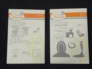 New! Fun Stampers Journey DIVATUDE & RUNWAY Stamps - Picture 1 of 8