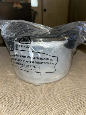 Lock & Lock Set of 4  Round Storage Containers NIP  Black Glitter Lids - Image 1 of 4