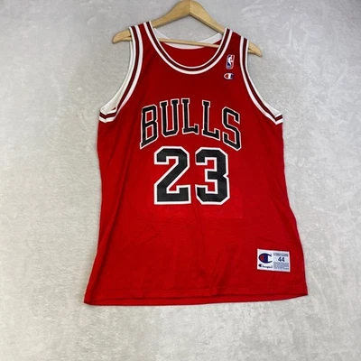 Camiseta deportiva de baloncesto vintage Michael Jordan Chicago Bulls campeón de la NBA talla 44 Foto 1 de 4