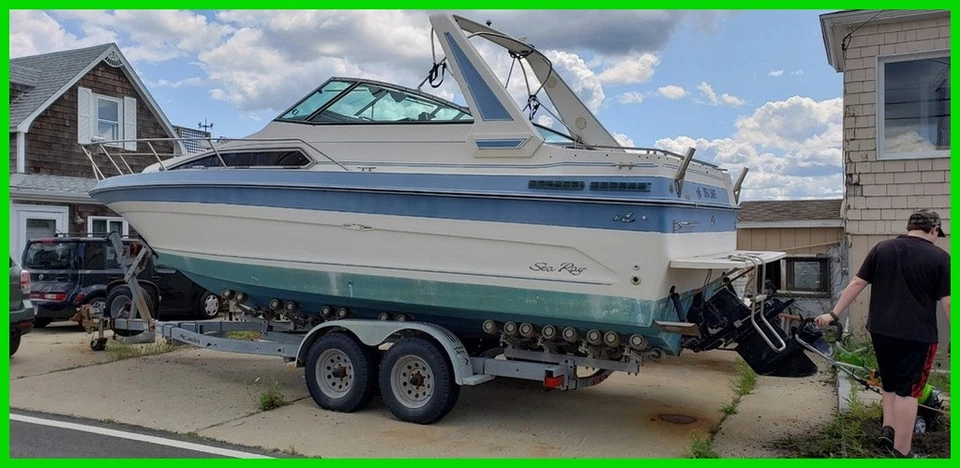 1987 Sea Ray Sundancer 268 MerCruiser 350 i/o Winterized   - Image 1 of 4