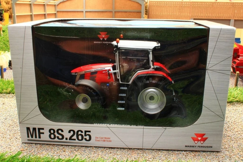 UNIVERSAL HOBBIES MASSEY FERGUSON  MF-8S.265 TRACTOR 175 YEARS LE UH6453  1/32 - Image 1 of 1