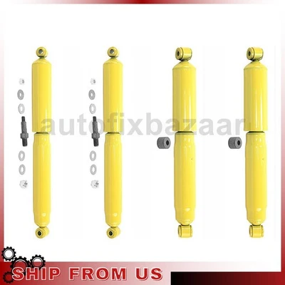 4 Amortiguadores delanteros traseros para camioneta GMC K15/K1500 1973 K15/K1500 Suburban_ Foto 1 de 4