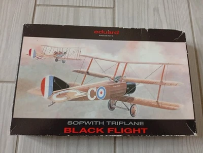 1:48 EDUARD SOPWITH TRIPLANE BLACK FLIGHT sealed - Immagine 1 di 2