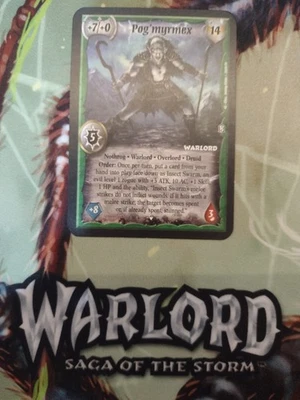 Warlord Saga of the Storm - Nothrog Warlord - Pog'myrmex - Promoción Antiguos Foto 1 de 2