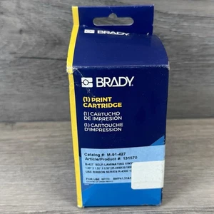 BRADY M-91-427 Print Cartridge Ribbon - BMP41,BMP51,BMP53 - Picture 1 of 5