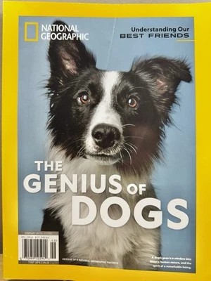National Geographic Magazine The Genius Of Dogs (Bent Cover) - Image 1 of 2