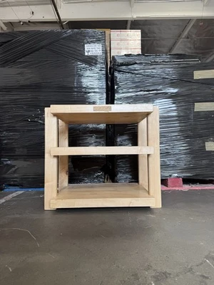 Wood Audio Rack & Stand - Image 1 of 4