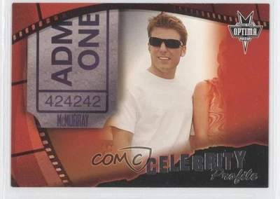 2005 Press Pass Optima Celebrity Profile Jamie McMurray #78 - Image 1 of 2