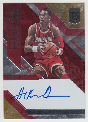 Tarjeta automática Panini Donruss Elite Hakeem Olajuwon Elite Signatures 2023-24 Foto 1 de 2