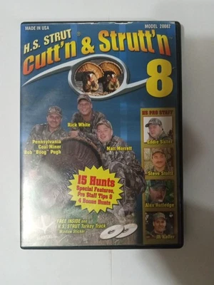 HUNTER'S SPECIALTIES STRUT CUTT'N & STRUTT'N 8 (DVD) - HUNTING - TURKEY Foto 1 de 3