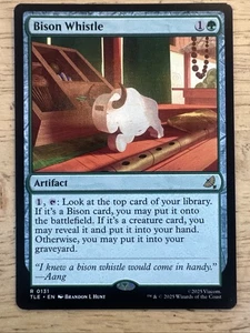 x1 Bison Whistle R MTG Avatar: The Last Airbender: Eternal M/NM, English - Picture 1 of 2