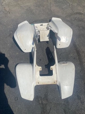 1997 Yamaha Warrior 350 YFM350X FRONT REAR BACK FAIRING FENDERS COWLS H157 Foto 1 de 4