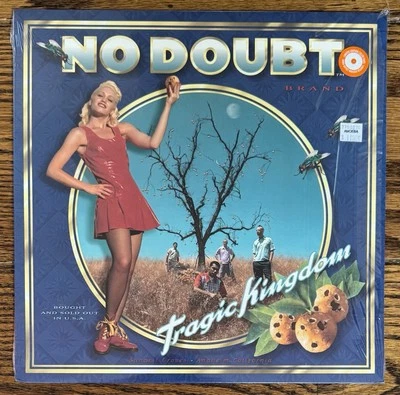 NO DOUBT Tragic Kingdom 1996 Limited Edition Blue Marbled Vinyl NM- - Image 1 of 4