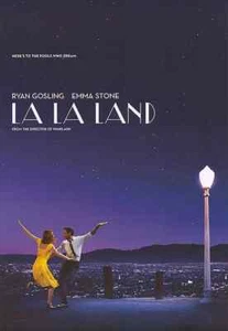 LA LA LAND A DOUBLE SIDED ORIGINAL MOVIE POSTER W/ WHITE SPOT - Picture 1 of 2