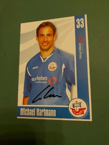 Hansa Rostock, M. Hartmann, 06/07, autograph card, football - Picture 1 of 1