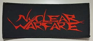 NUCLEAR WARFARE - Logo - Patch - 6 cm x 14,9 cm - 164006 - Picture 1 of 1