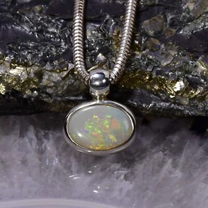 Edel Opal Anhänger, 925er Silber, Edelsteinanhänger (14615), Edelsteinschmuck - Bild 1 von 1
