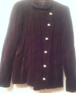 Javier Simorra Gorgeous Chocolate Brown Blazer/Jacket -us Size 8 NWOT - Picture 1 of 12
