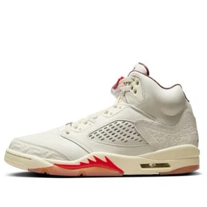 Talla 13 Nike Air Jordan 5 Retro El Grito Sail Dark Pony Cocunut Para Hombres HF8833-100 - Imagen 1 de 7