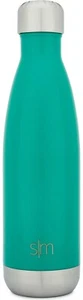 Botella de onda simple moderna de acero inoxidable aislada al vacío de doble pared 17 oz - Imagen 1 de 9