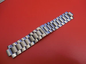BAUME MERCIER STEEL RIVIERA 21MM DEPLOYMENT BAND BRACELET FOR 38MM UPDATE MODEL  - Bild 1 von 8