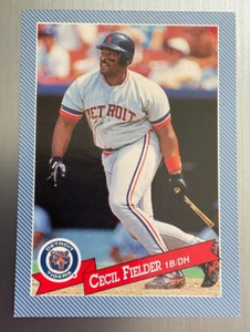 1993 Hostess Baseballs Cecil Fielder #16 Detroit Tigers - Picture 1 of 1