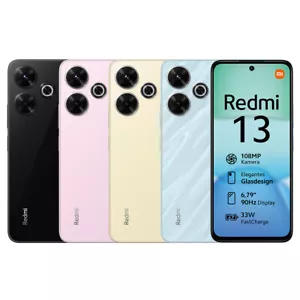 Xiaomi Smartphone Redmi 13 8+256GB 6,79 Zoll Android 14 4G Handy Full HD IPS LCD - Afbeelding 1 van 7