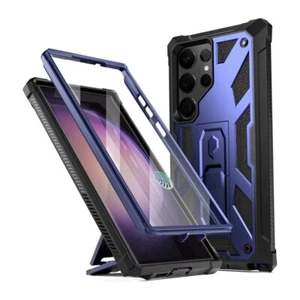 For Samsung Galaxy S23 Ultra Case | Poetic With Kickstand Shockproof Cover Blue - Picture 1 of 6