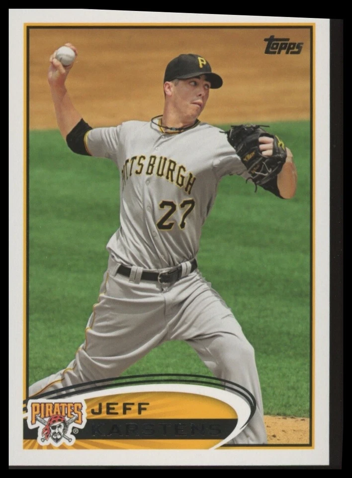 2012 Topps #71 Jeff Karstens Pittsburgh Pirates - Image 1 of 1