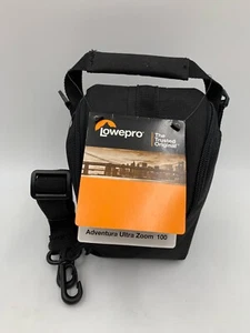 NEW Lowepro Adventura Ultra Zoom 100 Camera Shoulder Carry Case Bag, Black NWT - Imagen 1 de 6