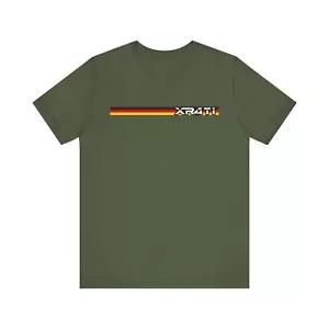 Merkur XR4Ti Badge on German Flag T-Shirt - 1980s Ford Merkur Logo West Germany - Picture 1 of 76