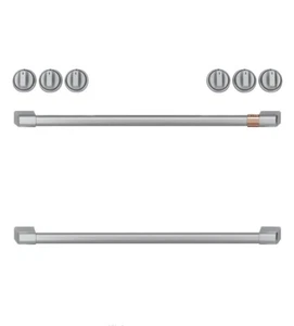 Perillas/manijas de gas de control frontal para cocina de café - acero inoxidable cepillado CXFCEHKPMSS - Imagen 1 de 4