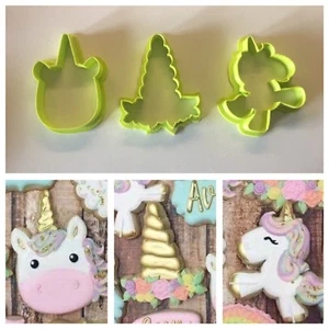Formine Unicorno Set Formina Biscotti 6/7cm Cookie Cutter - Picture 1 of 1