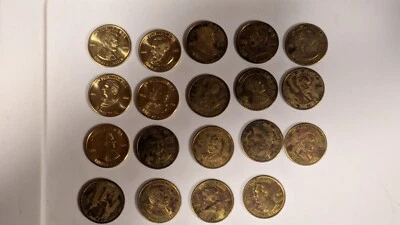 A Bunch Of Coin History of the U.S. Presidents 19 Coins Album 1789 - 1993 - Image 1 of 4