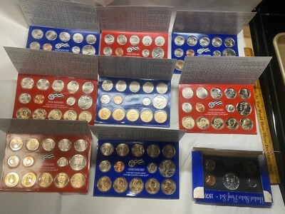 Lot Of Uncirculated Mint Sets From 2008 And A 1970 Proof Set  - Image 1 of 4