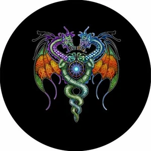 Cubierta de neumático de repuesto Dragon Guardian todos los tamaños - opción de cámara de respaldo - Imagen 1 de 6