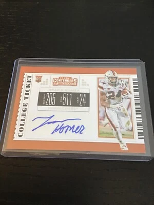 2019 Panini Contenders Draft Picks #276 Travis Homer AU RC  - Image 1 of 2