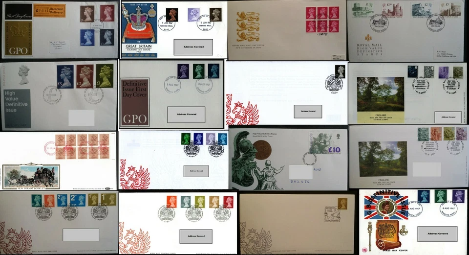 Definitive 1966 - 2023 Regional First Day Covers FDC GB from 99p - Image 1 of 1