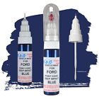 FORD DEEP IMPACT BLUE NEW TOUCH UP PEN BOTTLE BRUSH REPAIR PAINT CHIP SCRATCH