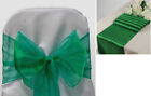 Organza Chair Sashes Bow + Satin Table Runner Wedding Party Decoration-FREE SHIP