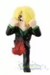 Sanji - Dragon Ball One Piece Naruto Invincible Hit 3x3 Figura Serie BANDAI - Imagen 1 de 4