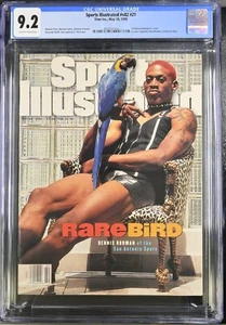 🔥 Sports Illustrated May 29 1995 - Dennis Rodman 1st Cover CGC 9.2 NEWSSTAND 🔥 - Picture 1 of 2