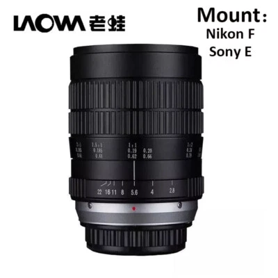 Venus Laowa 60mm f/2.8 2x Ultra-Macro Lens for Nikon F/Sony E - Image 1 of 4