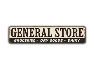 General Store Street Sign Vintage Style - Picture 1 of 6