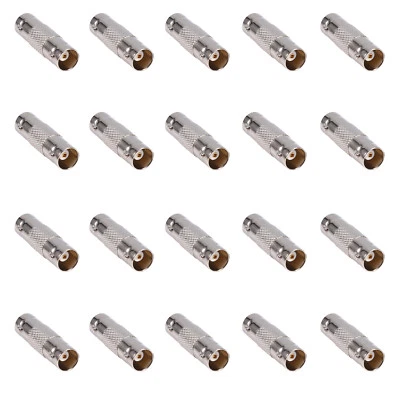 20Pcs BNC Female to BNC Female Connectors Extension Adaptor for CCTV Camera - Image 1 of 2