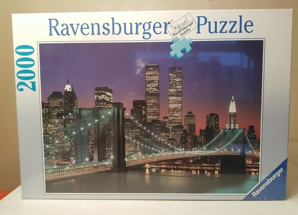 Ravensburger NYC Brooklyn Bridge Manhattan 2000 PC RVB 16609