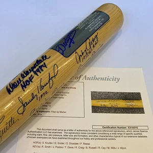 Sandy Koufax Brooklyn Dodgers Legends Signed Cooperstown Baseball Bat JSA COA - Picture 1 of 12